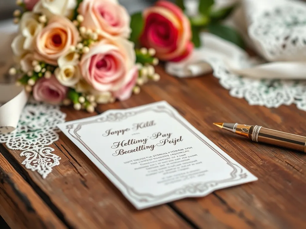 Jak stworzyć idealne zaproszenie na ślub? Przewodnik krok po kroku