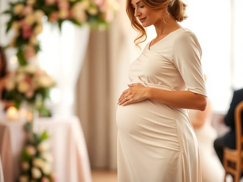 Sukienka ciążowa na wesele: jak wybrać idealny model?