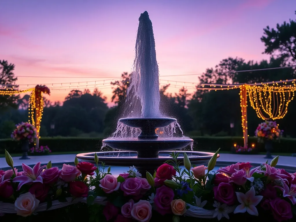 Fontanna iskier na wesele: jak dodać blasku Twojemu przyjęciu?