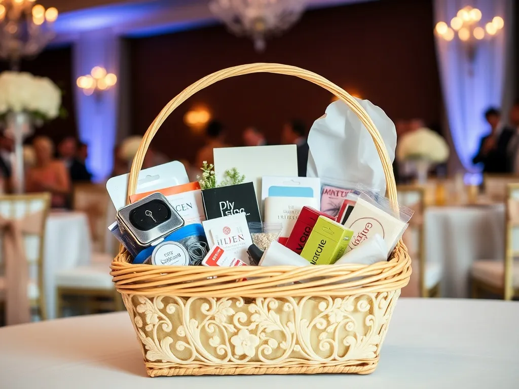 Koszyczek ratunkowy na wesele: jak go przygotować?