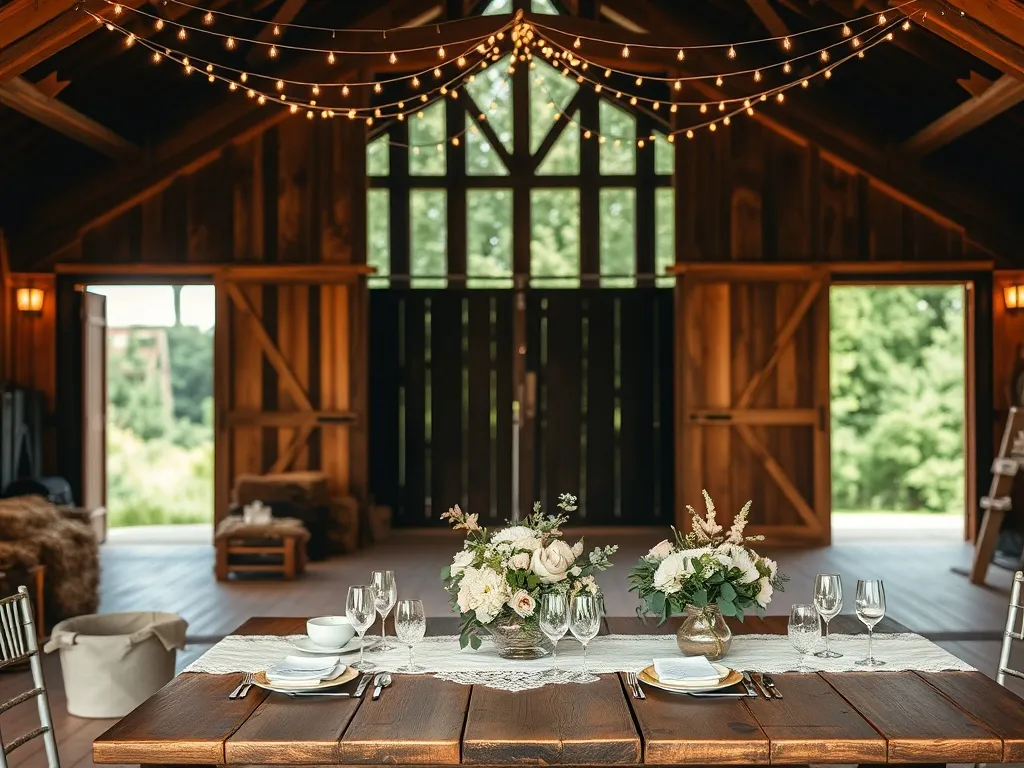 Wesele w stodole: dlaczego warto wybrać stodołę na swój ślub?