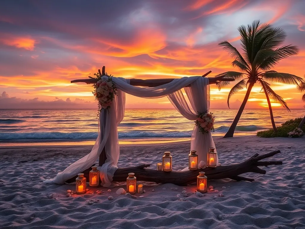 Ślub na plaży: jak zorganizować wymarzoną ceremonię nad morzem?